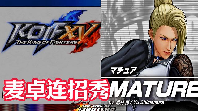 拳皇15 麦卓实战连招秀