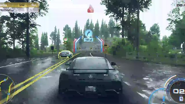 极品飞车 AMG-GT vs GTR