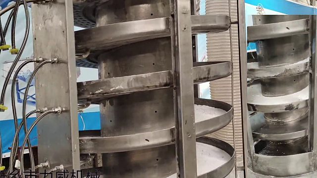 大豆粉 各种化工粉降温设备  余温冷却装袋前的螺旋提升机