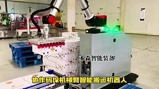 協(xié)作碼垛機(jī)械臂智能搬運(yùn)機(jī)器人