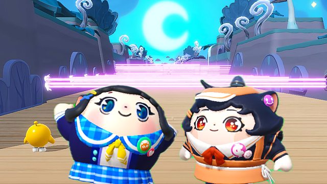 诶嘿，快跑，别让白芒活追上