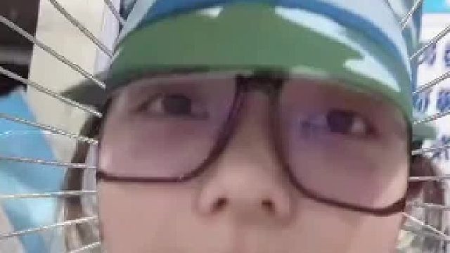 军训结束了。给大家吹吹风