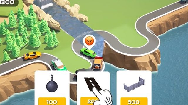 避开水流新建公路恢复交通