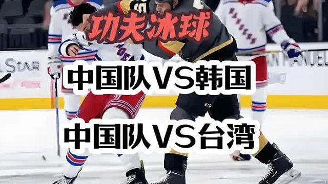 中国人不惹事，但更不怕事，中国龙之队冰球上演全武行，大战韩国和中华台北队！！