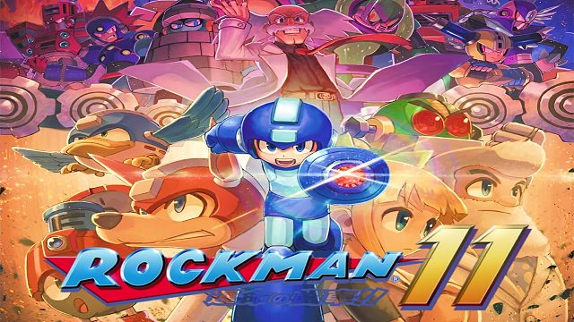 洛克人11双禁打法，残血吃E罐，满血打无伤