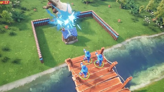 射击解决超级野熊夺回基地