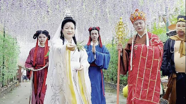 有缘千里来相会，东莞观音山愿您善良明媚，温暖如初