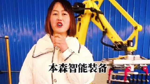 焊条码垛设备全自动堆垛机械手