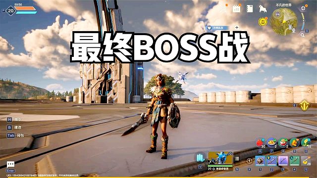 荒野起源：对战测试期间最终BOSS芙拉赫的炎拳，单挑差点没赢