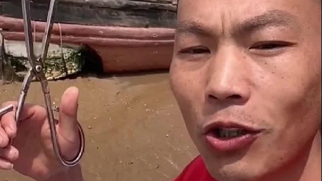 户外赶海抓海鲜
