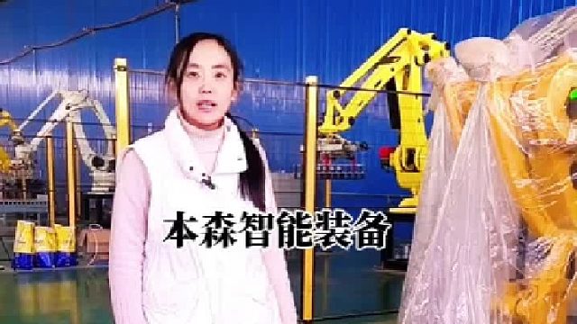 袋装颜料码垛机械手工业机器人