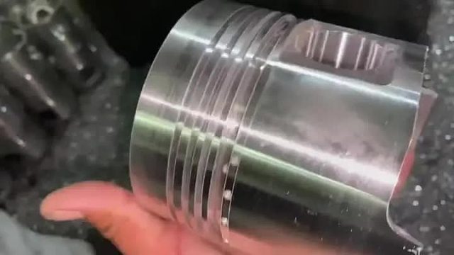 制作发动机活塞全过程