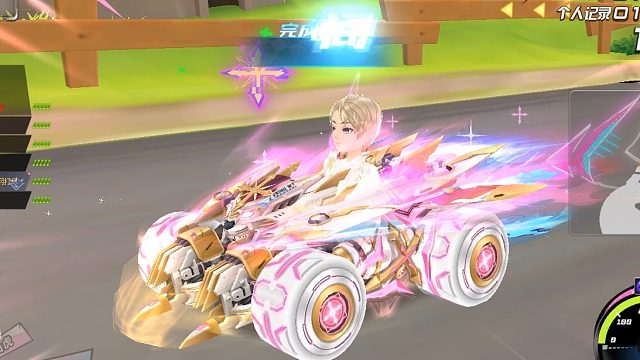 QQ飞车朕哥：S车至曜影虎白虎实战！大佬的号什么车都有！