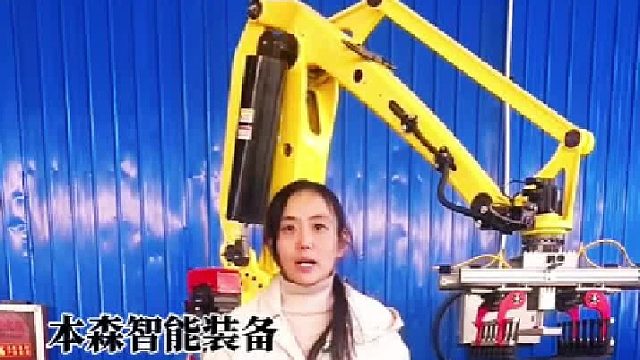 袋装氢氧化钾堆垛机械手码垛机器人