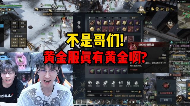 不是哥们！黄金服真有黄金啊？