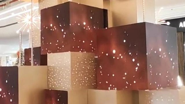 LED魔方屏创意LED屏立方体LED显示屏【联诚发】