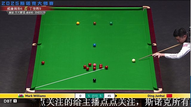 2025大师赛丁俊晖强势逆转获得胜利