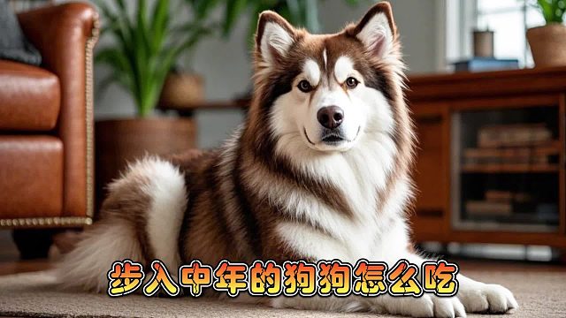 步入中年的狗狗怎么吃