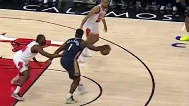 鹈鹕119-113公牛，锡安砍下21分9助攻，内线得分机器