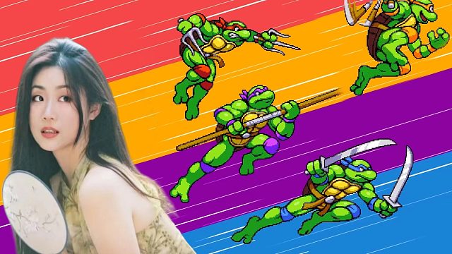 忍者神龟施莱德复仇，女玩家投稿，我好起来了