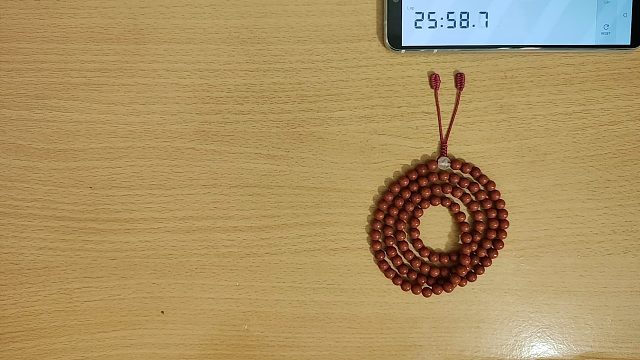 串珠速通 speedrun - 108 紅碧玉念珠