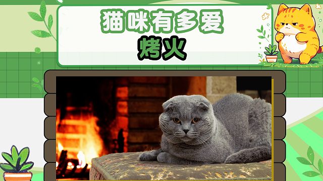 猫咪有多爱烤火，说出来你可能不会相信