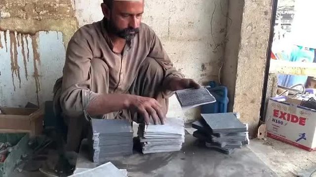 翻新铅酸电瓶全过程