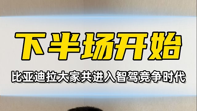比亚迪把竞争拉到下半场，其他车企该如何接招？