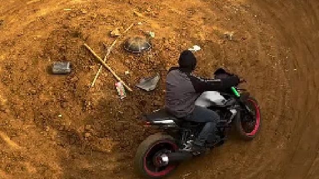 越野摩托也太帅了吧！