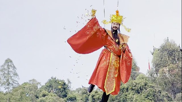 财滚滚，福旺旺；东莞观音山愿您财富数不尽，财源广进