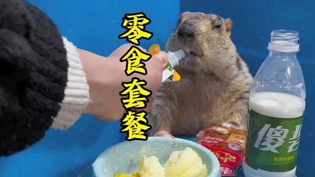 吃点零食解解馋。