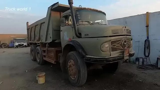 改装老款奔驰大梁全过程