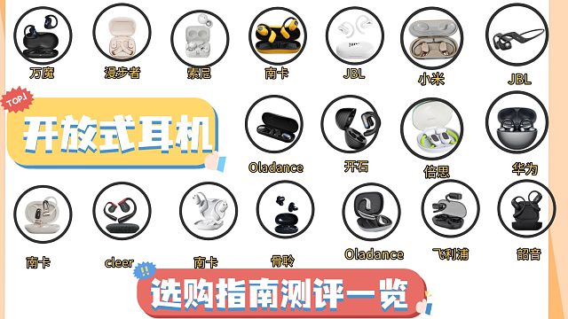 开放式耳机哪个品牌更实惠？推荐这5款性价比高的型号