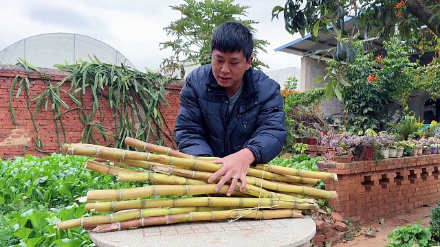 老婆孩子不吃甘蔗，老公的这波操作，直接让媳妇傻眼了