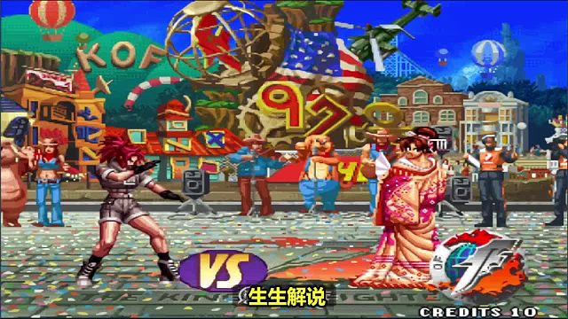 拳皇97屠蛇：什么都能踢太厉害，拉尔夫关键时刻救援