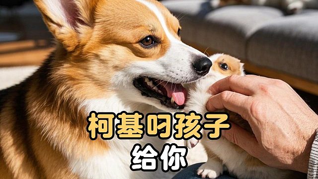 柯基为什么会把孩子叼给你？原因其实很简单