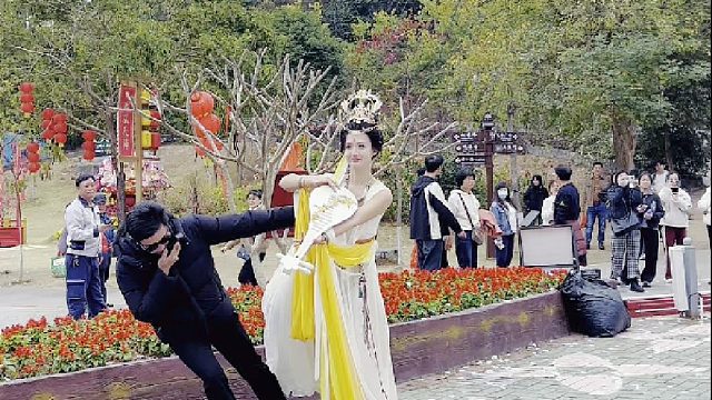 答应我，这一辈子，记得来一次东莞观音山体验飞天威亚，您就知道有多美