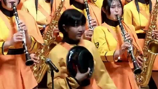 在日本非常出名的京都橘高校吹奏楽部