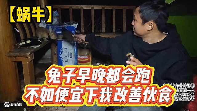 【蜗牛】兔子早晚都会跑，不如便宜下我改善伙食！