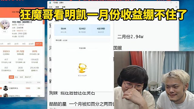 狂魔哥看明凯一月份收益绷不住了