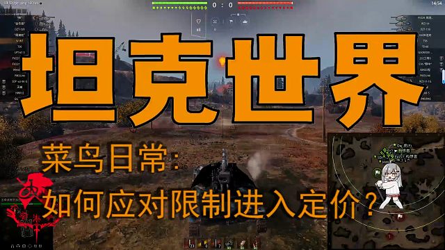 坦克世界—菜鸟日常：如何应对限制进入定价？