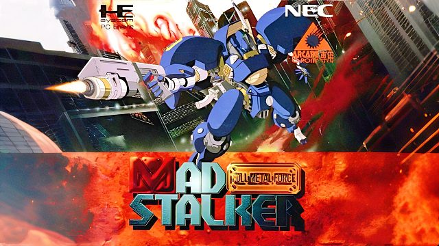 PCE游戏《疯狂机甲》，这算是八位机游戏？