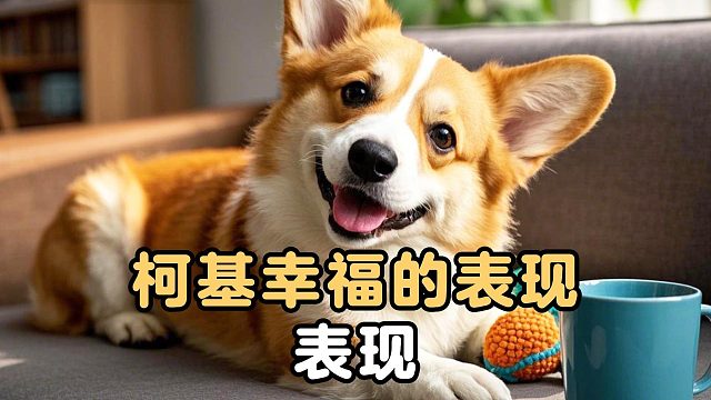 柯基感到幸福才会有的表现，你家狗子有吗