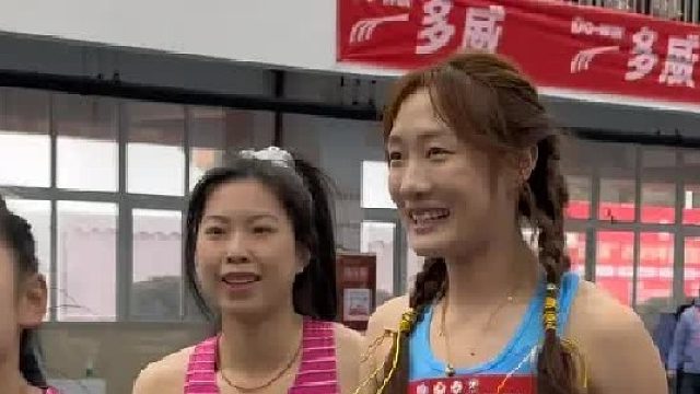 梁小静 广东 7.24（0.165s）位列总排名第一位！