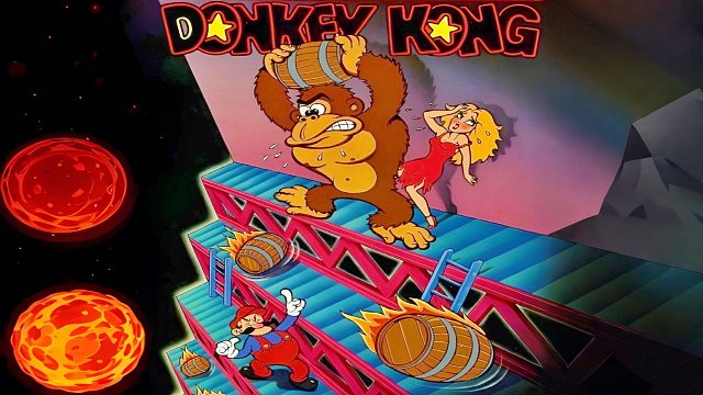 街机游戏《大金刚》，古早游戏，比我还老一岁