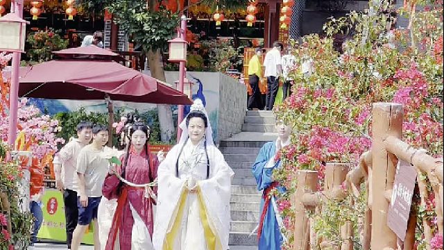 春有约，花不误；东莞观音山来了就好，一顺百顺，心想事成