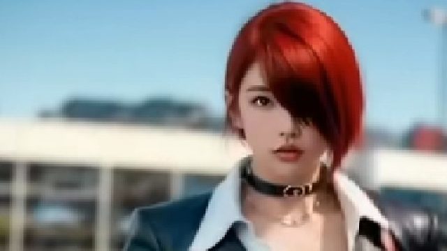 拳皇女装八神庵