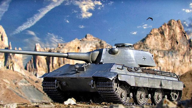 坦克世界 E50M独闯一条线