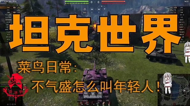 坦克世界—菜鸟日常：不气盛怎么叫年轻人！