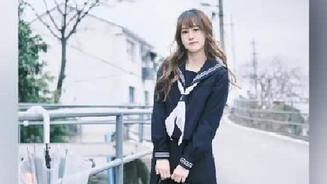 今天又拍水手服 阴天好难出片